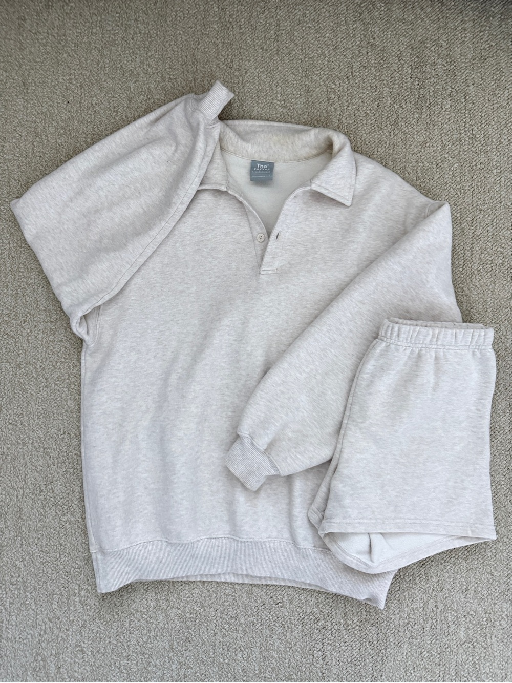 Aritzia TNA sweatsuit set